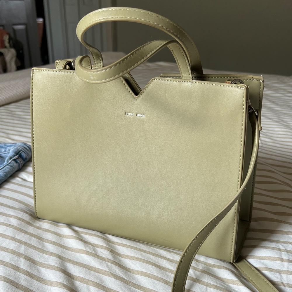 Pixie Mood Olive Crossbody Bag